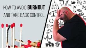 Kristian Livolsi on the Business Growth Mindset Podcast discussing how to avoid burnout and take back control of your professional life.